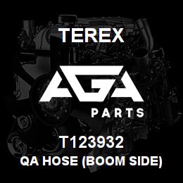 T123932 Terex QA HOSE (BOOM SIDE) | AGA Parts