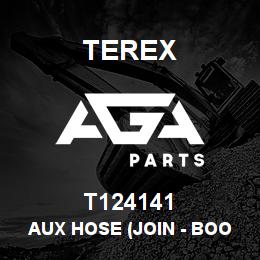 T124141 Terex AUX HOSE (JOIN - BOOM) | AGA Parts