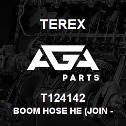 T124142 Terex BOOM HOSE HE (JOIN - BOOM) | AGA Parts