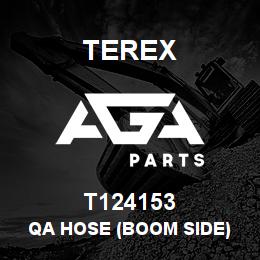 T124153 Terex QA HOSE (BOOM SIDE) | AGA Parts