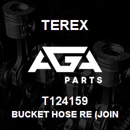T124159 Terex BUCKET HOSE RE (JOIN - BOOM) | AGA Parts