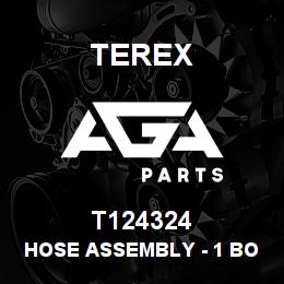 T124324 Terex HOSE ASSEMBLY - 1 BORE - 1 5/16 FEMALE SWIVEL ENDS | AGA Parts
