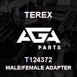 T124372 Terex MALE/FEMALE ADAPTER | AGA Parts