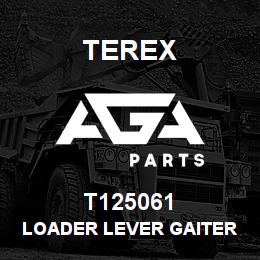 T125061 Terex LOADER LEVER GAITER | AGA Parts