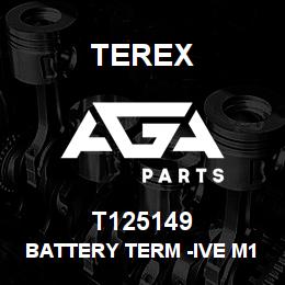 T125149 Terex BATTERY TERM -IVE M10 X 17 STUD BT463N | AGA Parts