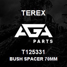 T125331 Terex BUSH SPACER 70MM | AGA Parts