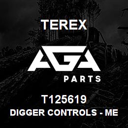 T125619 Terex DIGGER CONTROLS - MECHANICAL - COMPLETE - ASSEMBLY | AGA Parts