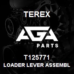 T125771 Terex LOADER LEVER ASSEMBLY - FNR - ELOBAU | AGA Parts