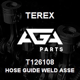 T126108 Terex HOSE GUIDE WELD ASSEMBLY | AGA Parts