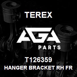 T126359 Terex HANGER BRACKET RH FRONT | AGA Parts