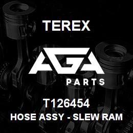T126454 Terex HOSE ASSY - SLEW RAM | AGA Parts