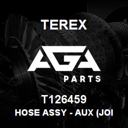 T126459 Terex HOSE ASSY - AUX (JOINT TO VALVE) | AGA Parts
