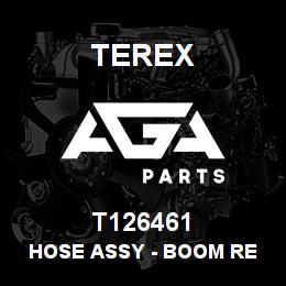 T126461 Terex HOSE ASSY - BOOM RE (JOINT TO VALVE) | AGA Parts