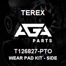 T126827-PTO Terex WEAR PAD KIT - SIDE SHIFT CHASSIS | AGA Parts