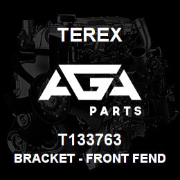 T133763 Terex BRACKET - FRONT FENDER - STEP - TLB990 4WS | AGA Parts