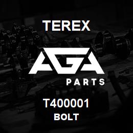 T400001 Terex BOLT | AGA Parts