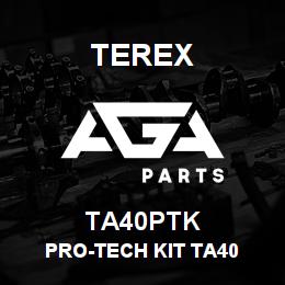 TA40PTK Terex PRO-TECH KIT TA40 | AGA Parts