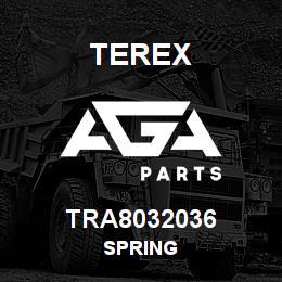 TRA8032036 Terex SPRING | AGA Parts