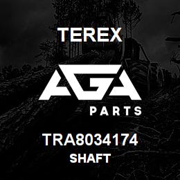 TRA8034174 Terex SHAFT | AGA Parts