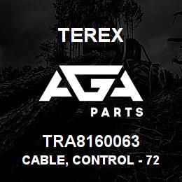 TRA8160063 Terex CABLE, CONTROL - 72 APPROX. | AGA Parts