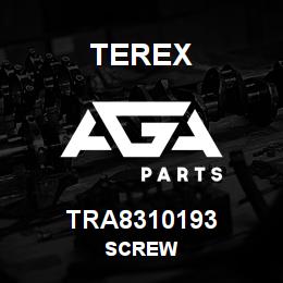 TRA8310193 Terex SCREW | AGA Parts