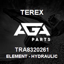 TRA8320261 Terex ELEMENT - HYDRAULIC FILTER | AGA Parts