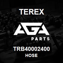 TRB40002400 Terex HOSE | AGA Parts