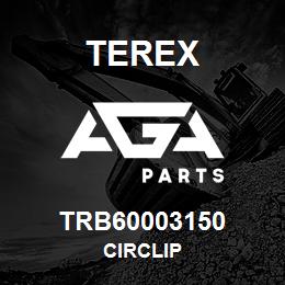 TRB60003150 Terex CIRCLIP | AGA Parts