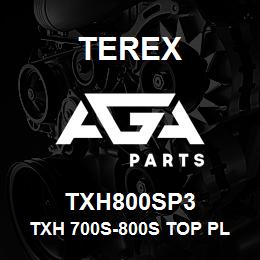 TXH800SP3 Terex TXH 700S-800S TOP PLATE NON TEREX | AGA Parts