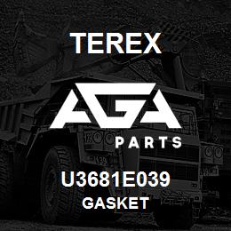 U3681E039 Terex GASKET | AGA Parts