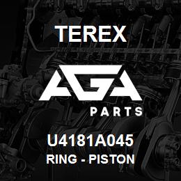 U4181A045 Terex RING - PISTON | AGA Parts