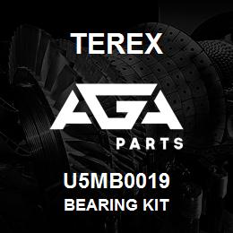 U5MB0019 Terex BEARING KIT | AGA Parts