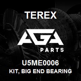 U5ME0006 Terex KIT, BIG END BEARINGS - STANDARD | AGA Parts