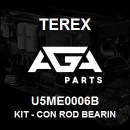U5ME0006B Terex KIT - CON ROD BEARING 0.50MM | AGA Parts