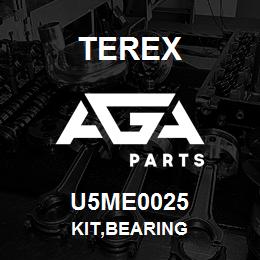 U5ME0025 Terex KIT,BEARING | AGA Parts