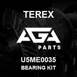 U5ME0035 Terex BEARING KIT | AGA Parts