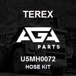 U5MH0072 Terex HOSE KIT | AGA Parts