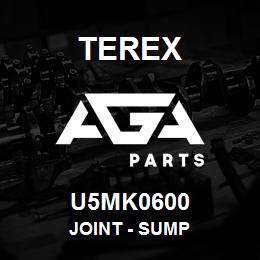U5MK0600 Terex JOINT - SUMP | AGA Parts