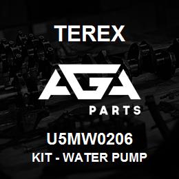 U5MW0206 Terex KIT - WATER PUMP | AGA Parts