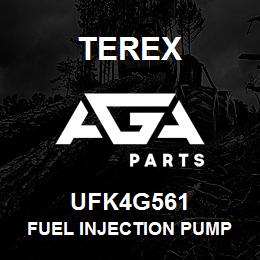 UFK4G561 Terex FUEL INJECTION PUMP | AGA Parts