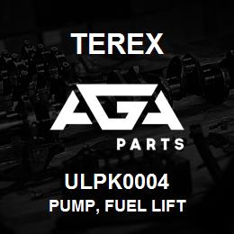 ULPK0004 Terex PUMP, FUEL LIFT | AGA Parts