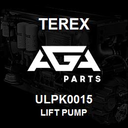 ULPK0015 Terex LIFT PUMP | AGA Parts