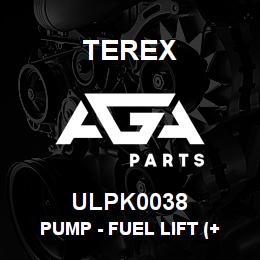 ULPK0038 Terex PUMP - FUEL LIFT (+ MOUNTING KIT) | AGA Parts