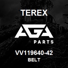 VV119640-42 Terex BELT | AGA Parts
