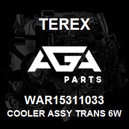 WAR15311033 Terex COOLER ASSY TRANS 6WG310 | AGA Parts