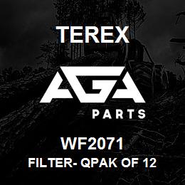 WF2071 Terex FILTER- QPAK OF 12 | AGA Parts