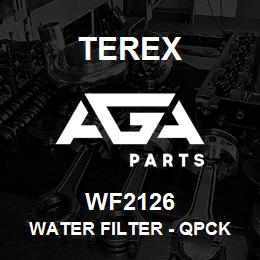 WF2126 Terex WATER FILTER - QPCK OF 6 | AGA Parts