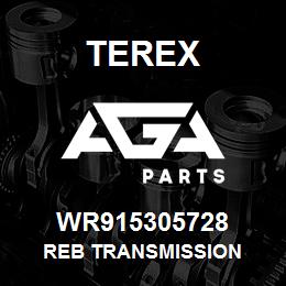 WR915305728 Terex REB TRANSMISSION | AGA Parts