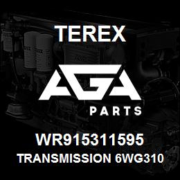WR915311595 Terex TRANSMISSION 6WG310 WARRANTY | AGA Parts