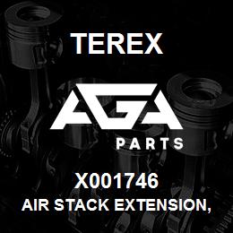 X001746 Terex AIR STACK EXTENSION, 4.5" | AGA Parts